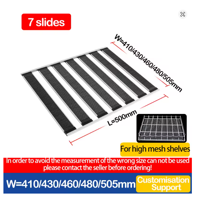 Cooler Shelf Roller